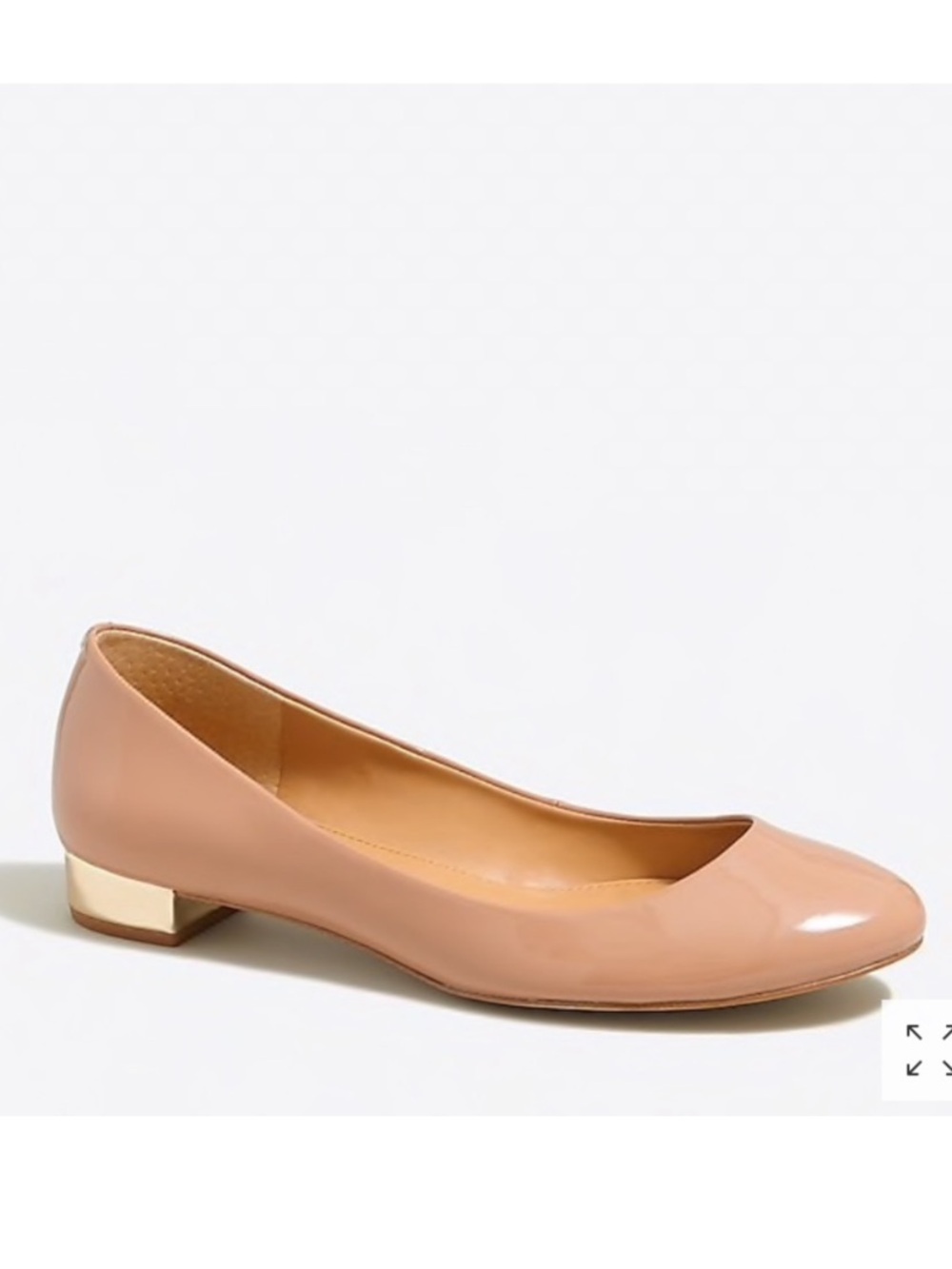 J. Crew Patent Leather Ballet Flats